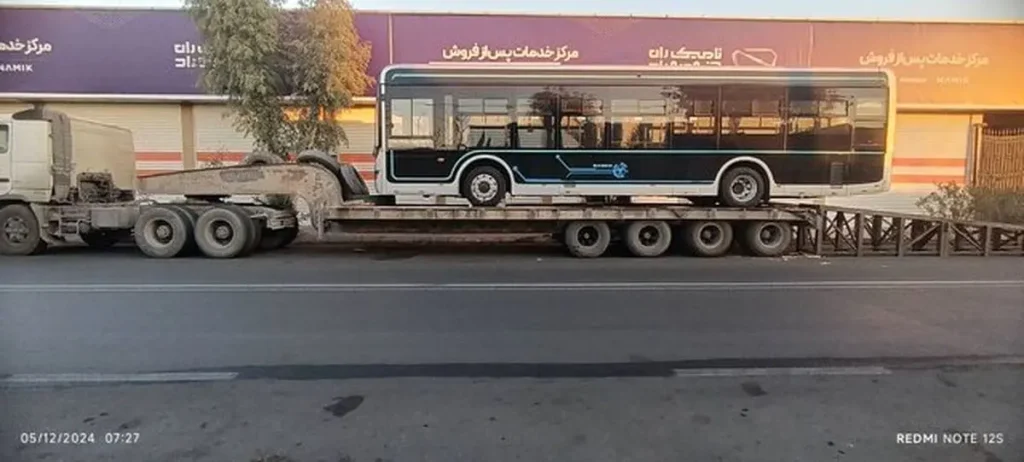 اتوبوسو تاکسیهای شاسی بلند برقی به تهران رسیدند