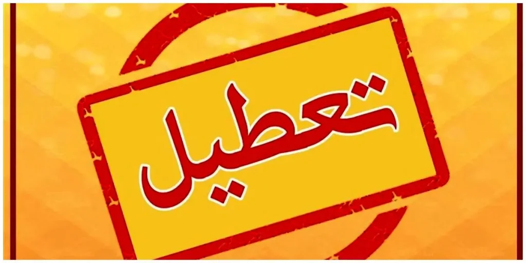 مدارس و ادارات کدام شهرها فردا یکشنبه ۲۳ دی ۱۴۰۳ تعطیل است؟